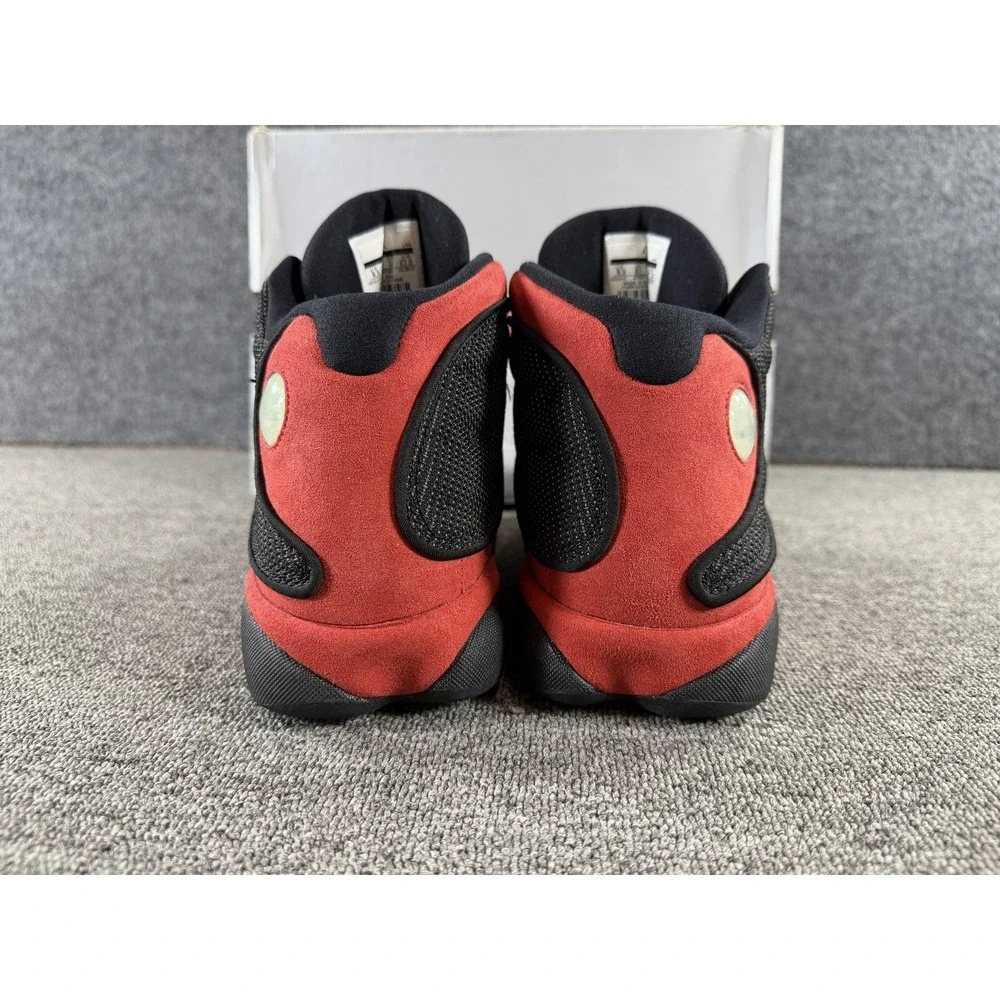 Jordan Air Jordan 13 Retro Bred Shoes Mens 9.5 Black Red Basketball 414571 004